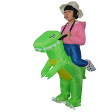 Load image into Gallery viewer, Cute Cartoon Dinosaur Rider Festival Halloween Dress Party Costume