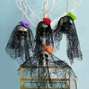 Halloween Scary Hanging Decor Pirates Corpse Skull