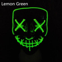 Load image into Gallery viewer, Halloween LED Glow Masks