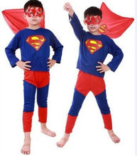 Load image into Gallery viewer, Red spiderman costume black spiderman batman superman halloween costumes