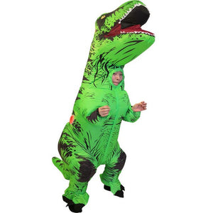 Adult Children Inflatable Suit Tyrannosaurus Rex Dinosaur