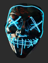 Load image into Gallery viewer, Halloween LED Glow Masks