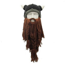 Load image into Gallery viewer, Knitted Viking Beard Horn