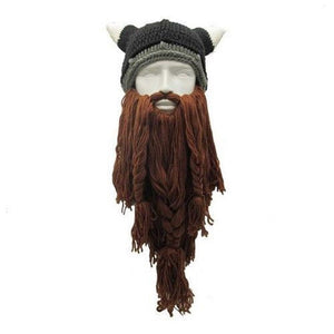 Knitted Viking Beard Horn