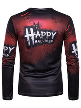 Load image into Gallery viewer, Happy Halloween Pumpkin Print Casual T-shirt