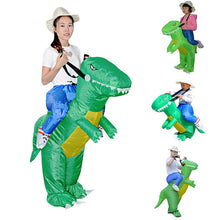 Load image into Gallery viewer, Cute Cartoon Dinosaur Rider Festival Halloween Dress Party Costume