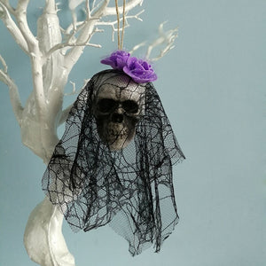 Halloween Scary Hanging Decor Pirates Corpse Skull