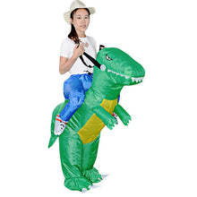 Load image into Gallery viewer, Cute Cartoon Dinosaur Rider Festival Halloween Dress Party Costume