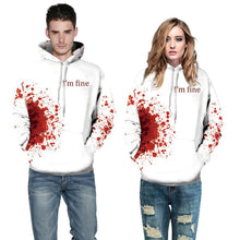 Load image into Gallery viewer, Halloween Blood  Hoodie