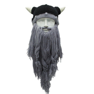 Knitted Viking Beard Horn