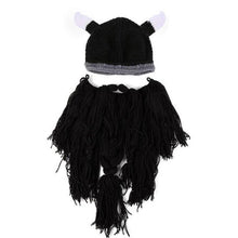 Load image into Gallery viewer, Knitted Viking Beard Horn