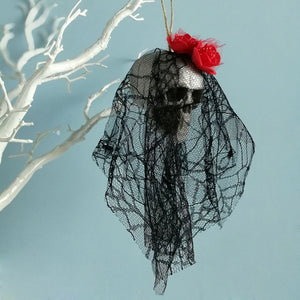 Halloween Scary Hanging Decor Pirates Corpse Skull