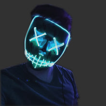 Load image into Gallery viewer, Halloween LED Glow Masks