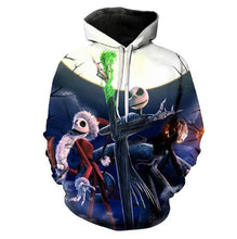 Load image into Gallery viewer, Halloween Print Jack Skull Sweatshirts