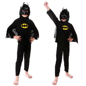 Red spiderman costume black spiderman batman superman halloween costumes