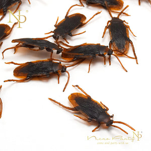 12pcs Funny Fake Cockroach