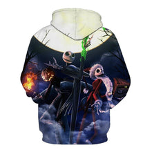 Load image into Gallery viewer, Halloween Print Jack Skull Sweatshirts