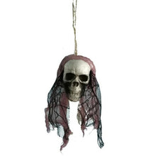 Load image into Gallery viewer, Halloween Scary Hanging Decor Pirates Corpse Skull