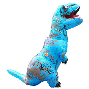 Adult Children Inflatable Suit Tyrannosaurus Rex Dinosaur