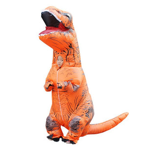 Adult Children Inflatable Suit Tyrannosaurus Rex Dinosaur