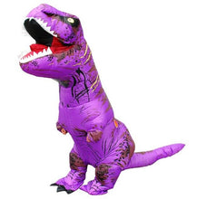 Load image into Gallery viewer, Adult Children Inflatable Suit Tyrannosaurus Rex Dinosaur