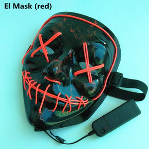 Halloween LED Glow Masks