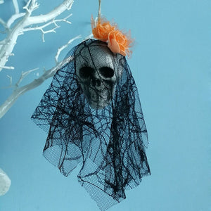 Halloween Scary Hanging Decor Pirates Corpse Skull