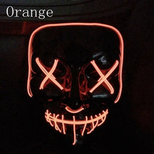 Load image into Gallery viewer, Halloween LED Glow Masks