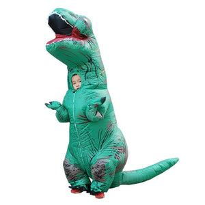 Adult Children Inflatable Suit Tyrannosaurus Rex Dinosaur