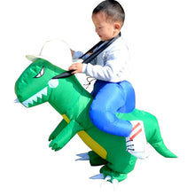 Load image into Gallery viewer, Cute Cartoon Dinosaur Rider Festival Halloween Dress Party Costume