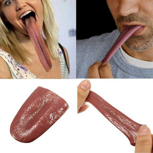 Harmless Realistic Fake Tongue Magic Trick