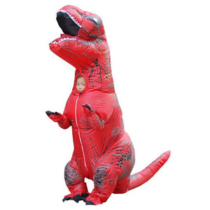 Adult Children Inflatable Suit Tyrannosaurus Rex Dinosaur